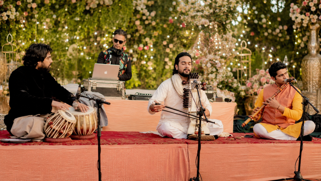 Book verified live Indian classical music artists from Varanasi for your Patna wedding, sangeet, or cultural event. Shehnai, thumri, tabla, sitar and more. Full booking support.